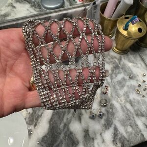 Vintage crystal bracelet Sparkling